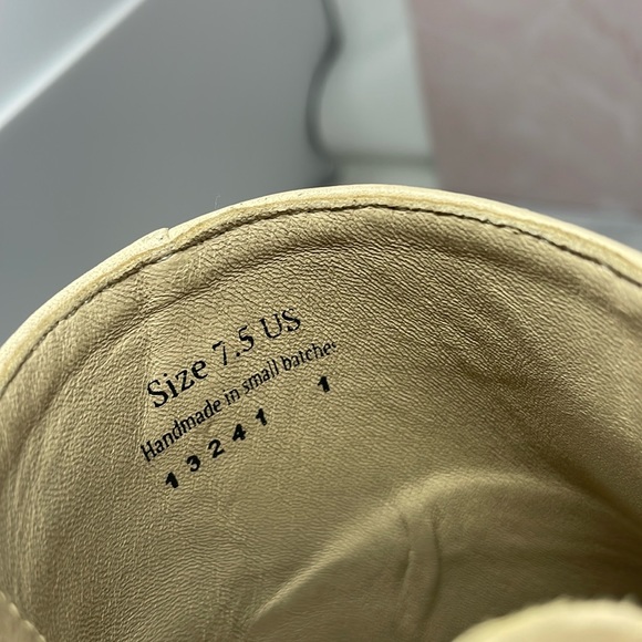 Thursday Boot Company Daisy Modern Boot in Cream 7.5 S91 - Picture 7 of 12